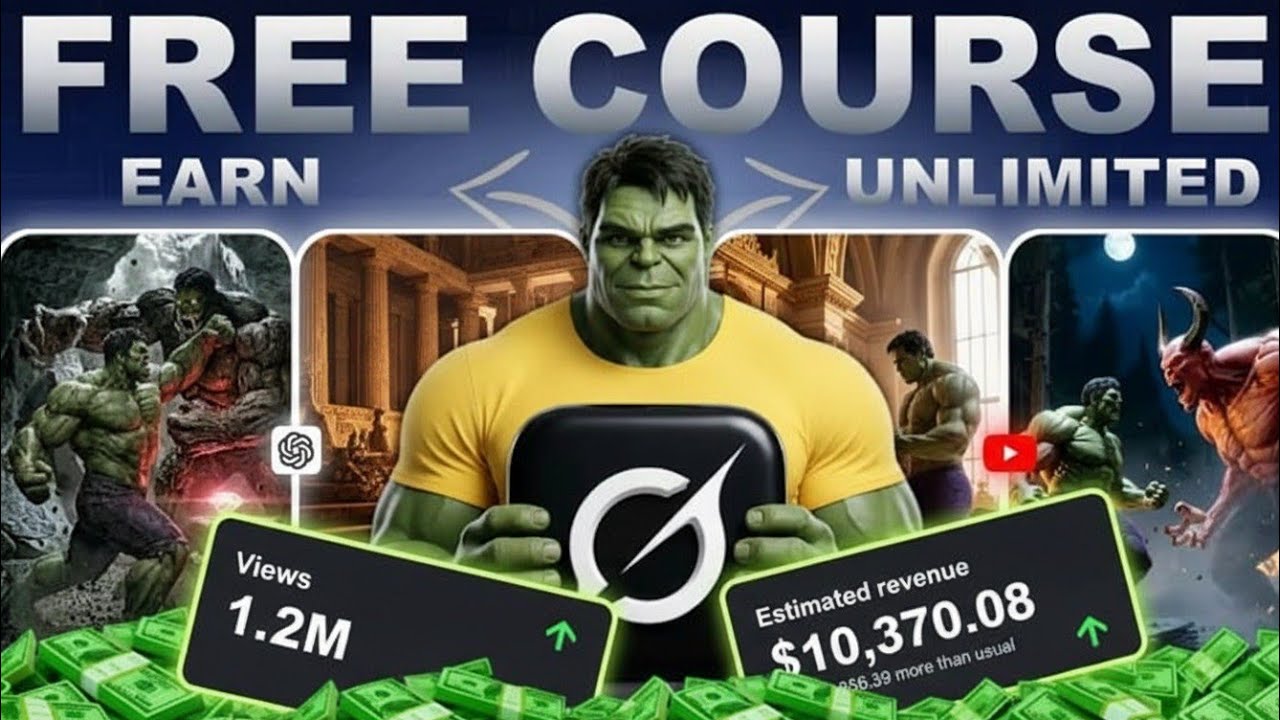 Make Powerful Hulk AI Videos Like Badmash and  Deep Animation | Grok AI Masterclass