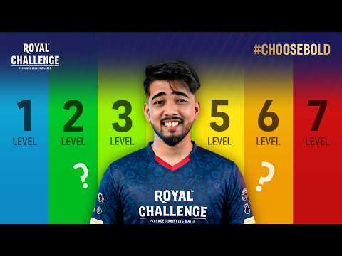 Seven Levels Of Bgmi Teams | #rcpdw #choosebold