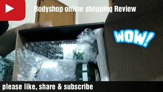 The Bodyshop online shopping Experience. #AishWorld screenshot 2