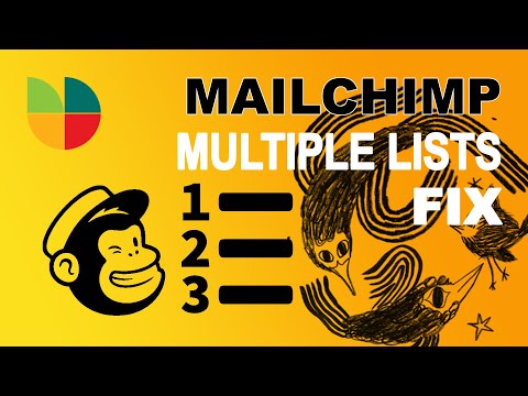 How to Create a List in Mailchimp 2020  (FREE Version)