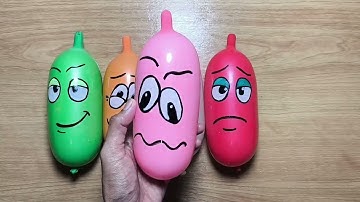 How to Make a Slime on Balloon – DIY Slime Tutorial with Glitter-filled Fun Slime and Balloons