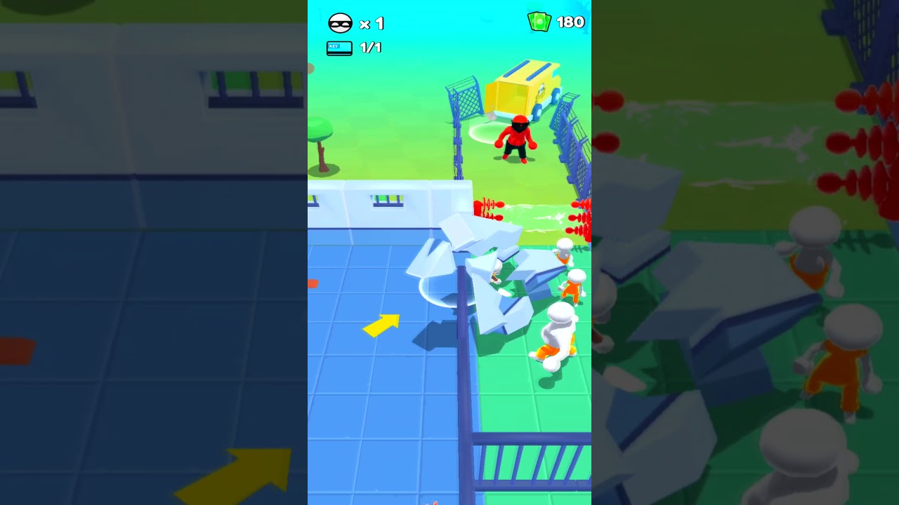 Prison Escape 3D Level 27 - Prison Escape 3D - Stickman Prison Break - Mobile Game