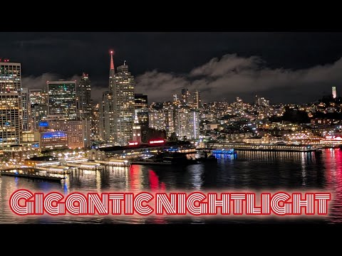 San Francisco city lights are a sight to see - YouTube