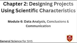 Chapter 2 Module 6: Data Analysis, Conclusions & Communication