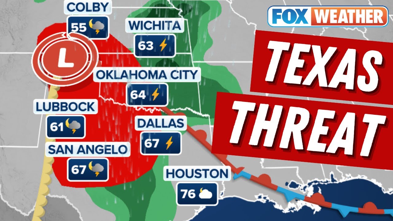 Relentless Severe Weather, Flash Flooding Target Texas Through At Least ...