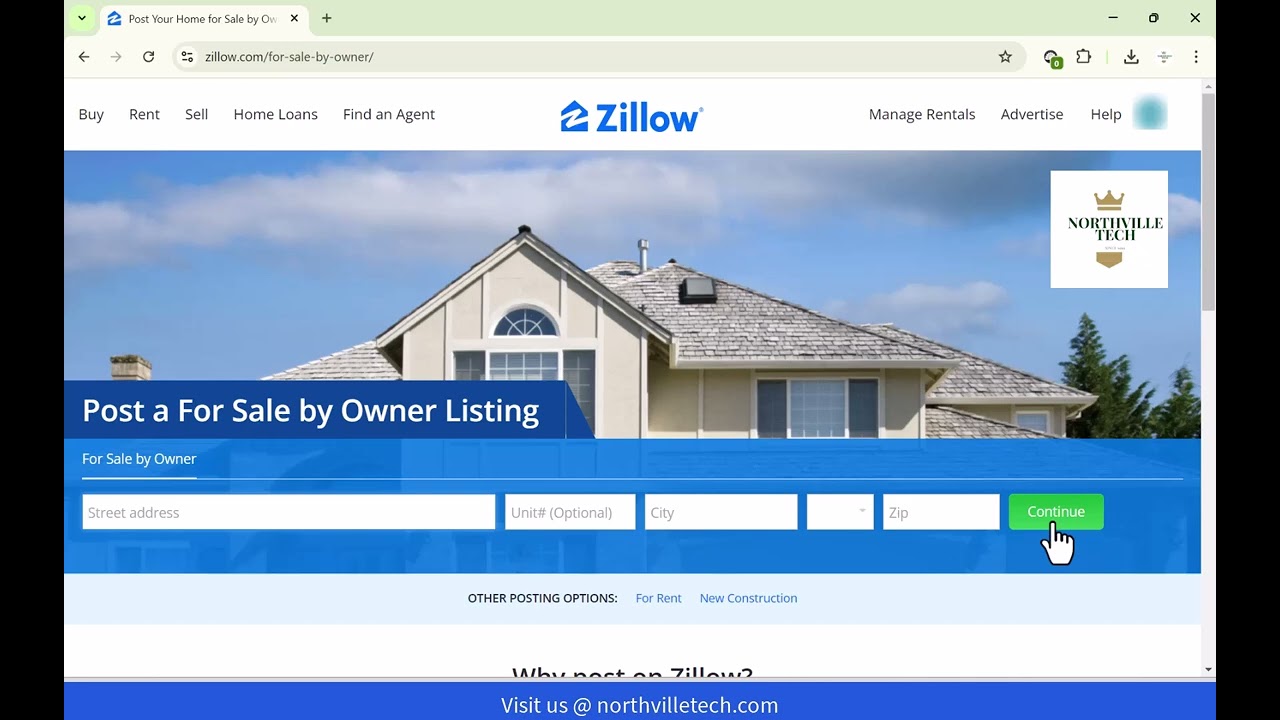 How to List For Sale by Owner on Zillow