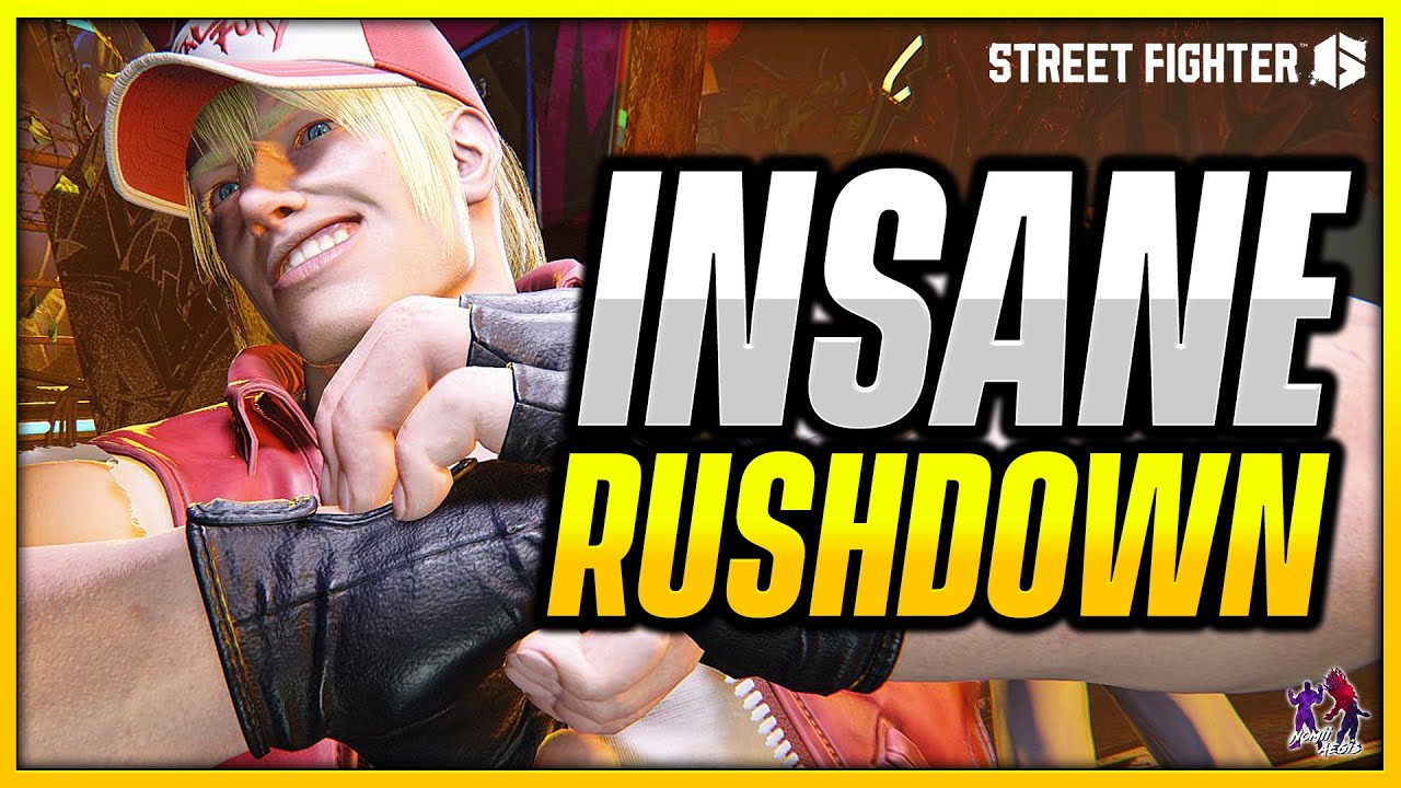 OMG !! This Japanese Gawdlike Legend Terry Has Insane Rushdown 🔥 Street Fighter High Level Gameplay
