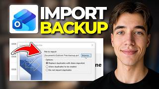 How To Import Outlook 2007 Backup Data 2026 | Step By Step