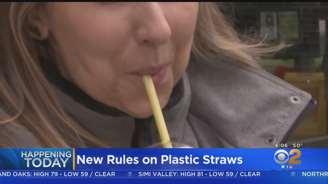 New LA Plastic Straw Ban Take Effect Monday YouTube