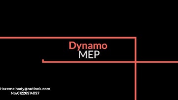 Dynamo Basic Training|| For MEP || Lesson 3|| Dynamo User Interface