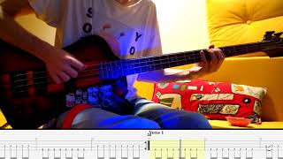 Video thumbnail of "Gouge Away — Pixies — Bass cover with tabs (4k)"