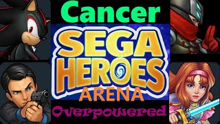 Sega Heroes - Luckiest AI In Arena (Horrible Loss)