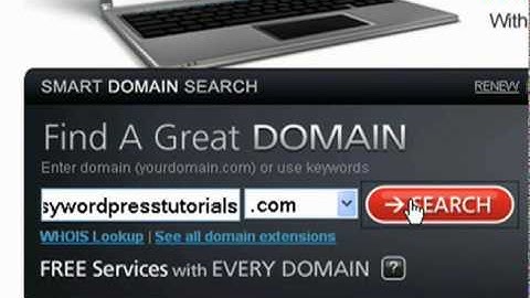 STEP #1 :: FREE WordPress Video Tutorials | Domain & Hosting