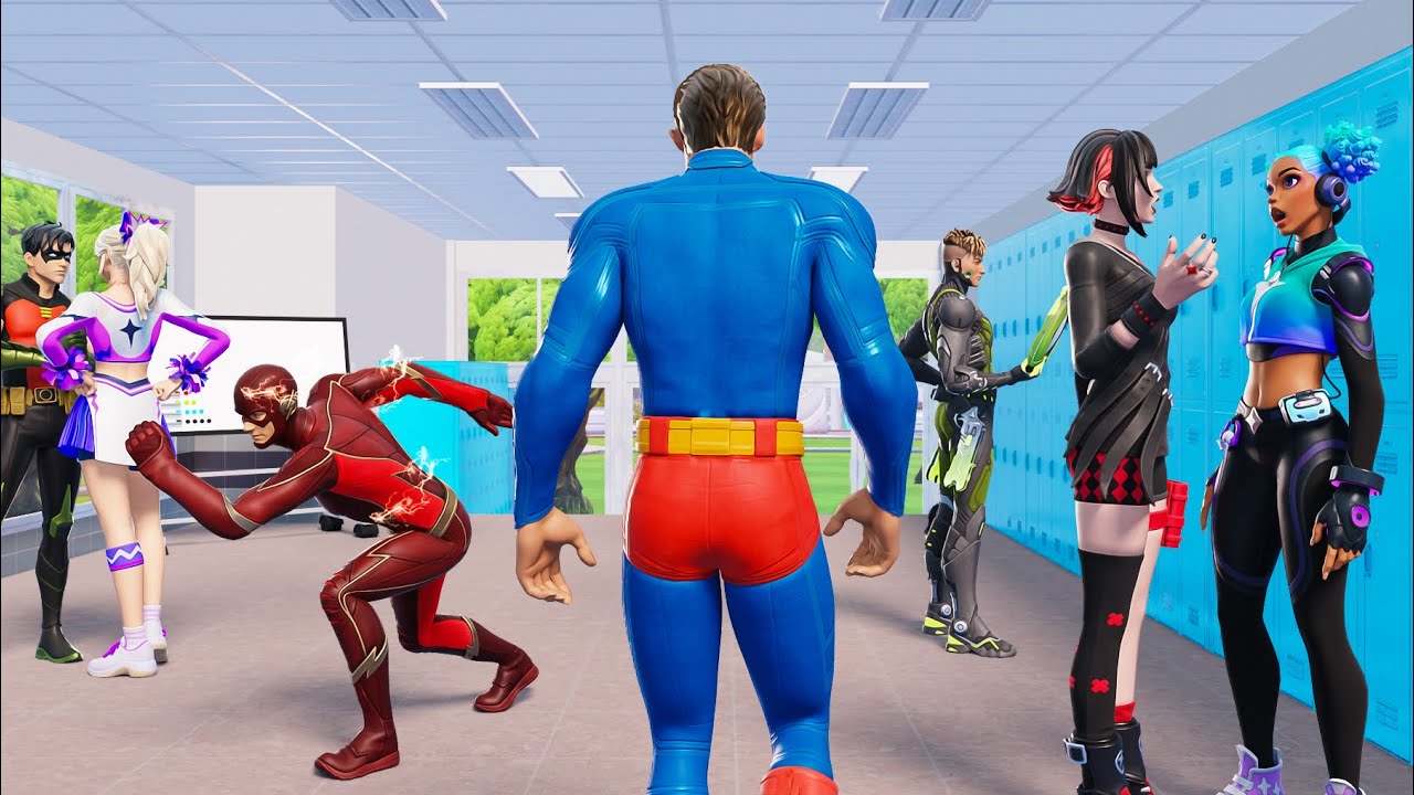 Fortnite Roleplay SUPERHERO ACADEMY! (A Fortnite Short Film)