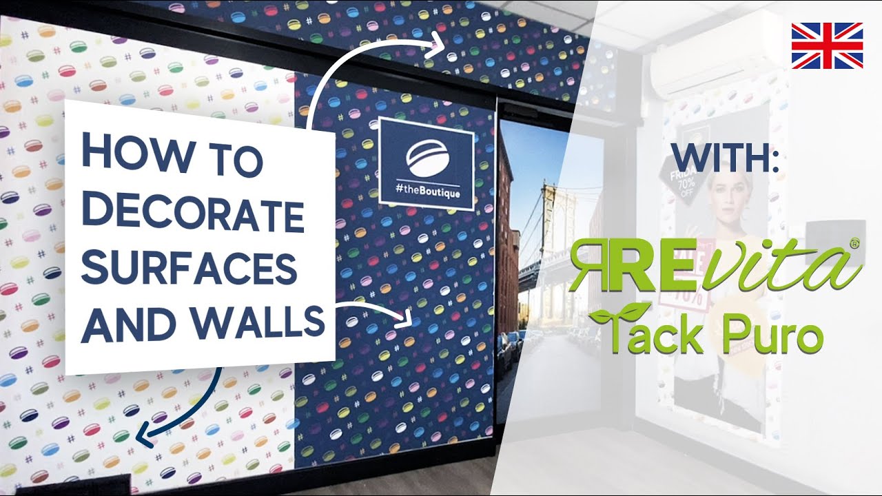 The eco-friendly adhesive for walls and floors without glue | REVITA-TACK Puro