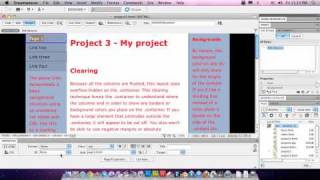 Dreamweaver Clinic 3 (Templates and CSS)