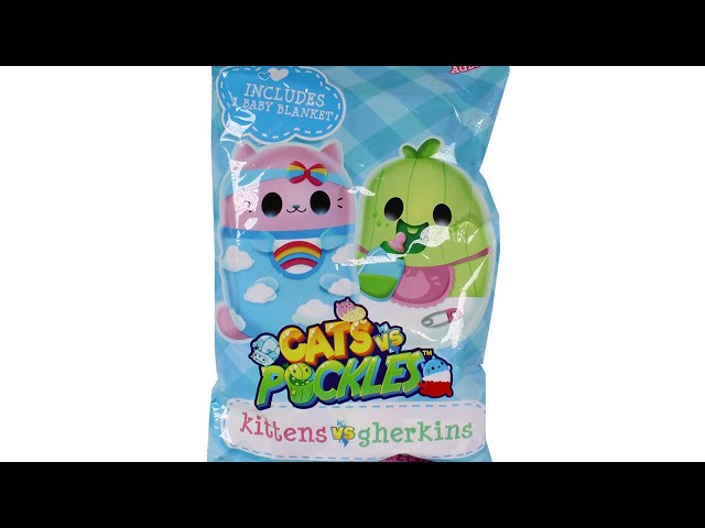 Cats Vs Pickles 2-Pack Christmas Bean Mystery Bags - 4 Plush Bean Collectibles, Stocking Stuffers, Blind Bags For Kids - View #9