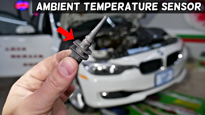 BMW AMBIENT AIR TEMPERATURE SENSOR REPLACEMENT LOCATION BMW F30 F31 F34