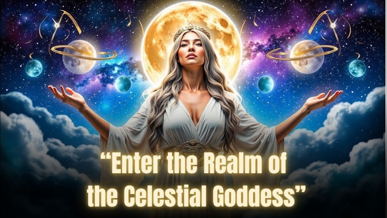 Celestial Goddess Soundscape | Immersive 4K Fantasy Ambience for TTRPG & Relaxation