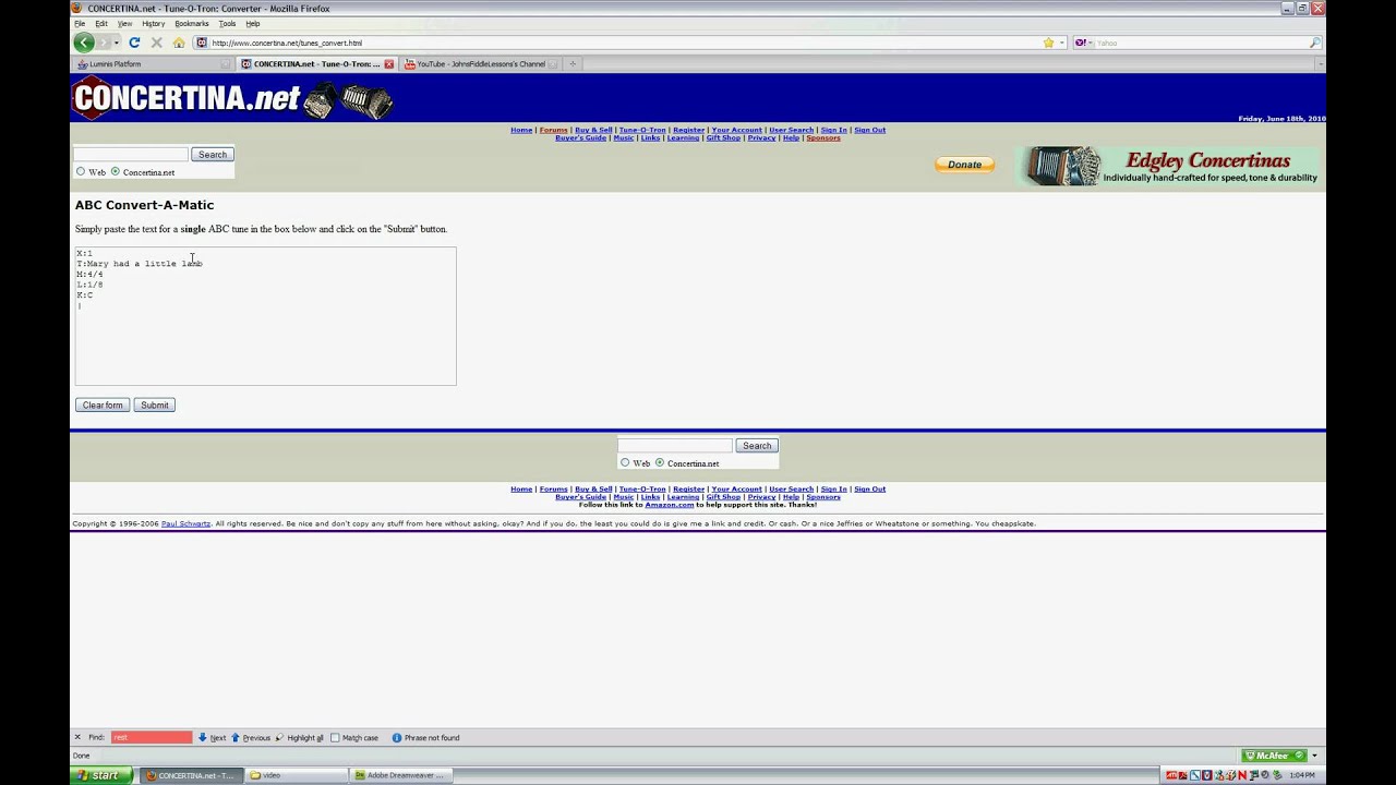 ABC Notation Made Simple YouTube ABC Notation Made Simple YouTube