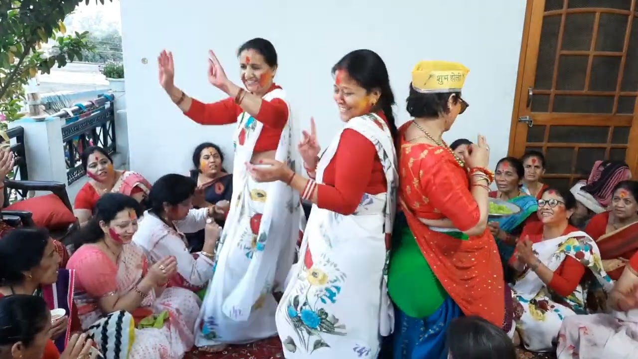 होली में खूब मस्ती डांस स्वांग ❣️बाके बिहारी तुझे देख के मेरे नैना उलझ गए