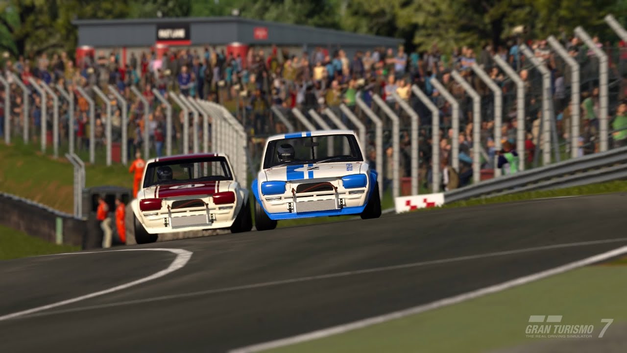 ＧＴ７：パワーパック　ＨＡＫＯＳＵＫＡ７０’ｓ　ブランズハッチ　ポール・トゥ・ウイン