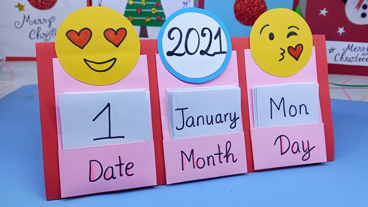 H ng D n L m L ch B n How To Make Desk Calendar DIY Calendar h-ng-d-n-l-m-l-ch-b-n-how-to-make-desk-calendar-diy-calendar