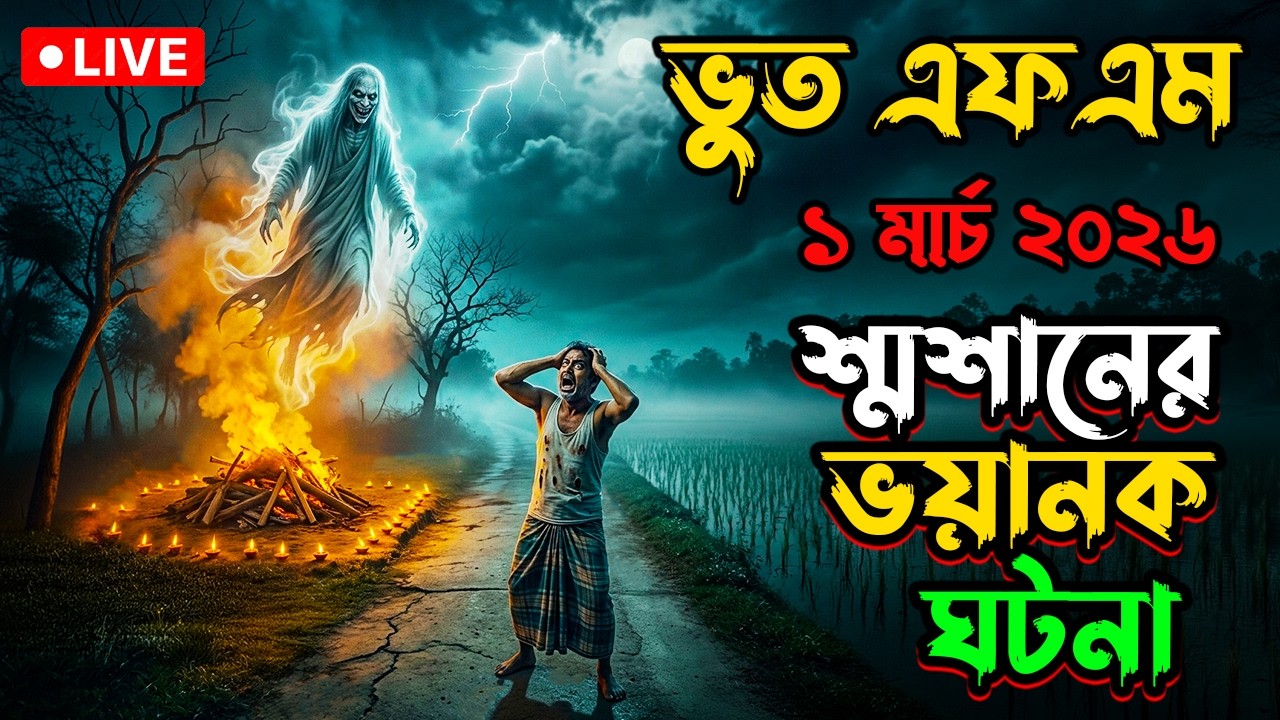 BHOOT FM | শ্মশানের ঘটনা | Only Email Episode | ভুত এফএম | Bhoot fm email episode #Bhootfm #vutfm