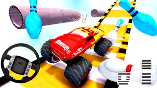 Ultimate Car Stunt Challenge | Insane Ramp Racing Level 1 Gameplay" screenshot 5