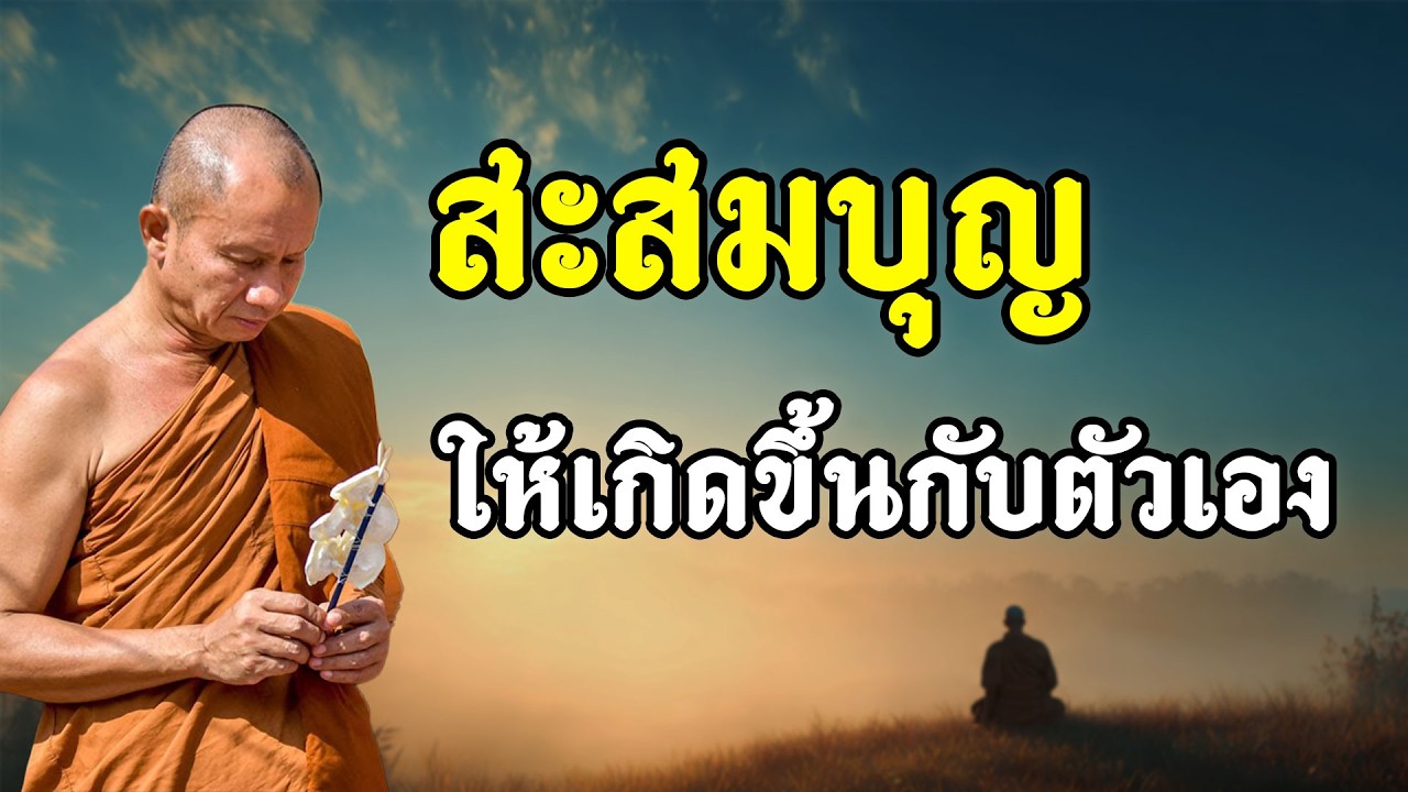 สะสมบุญ ให้เกิดขึ้นกับตัวเอง #พระอาจารย์ ราวี จารุธัมโม