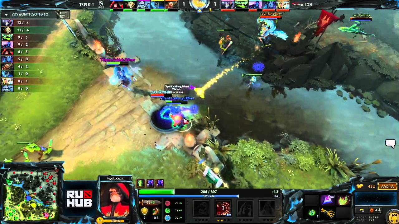 CoL - Team Spirit, DC Captains Draft 3.0, game 2