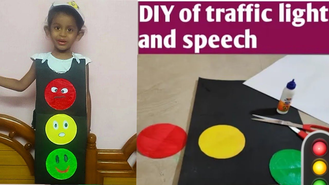 Women's Traffic Light Costume - Discontinued