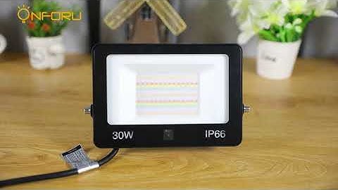 Onforu Blutooth Control RGB Flood Light  -DIY Lights and Music Synchronized