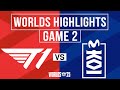 T1 vs MKOI Highlights Game 2 | Worlds 2025 Swiss Stage | T1 vs Movistar KOI