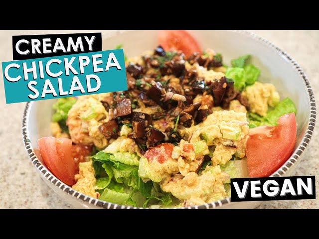 Well Your World Famous Chickpea Salad! | Vegan Oil Free class=