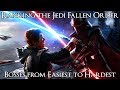 Ranking the Star Wars Jedi Fallen Order Bosses from Easiest to Hardest