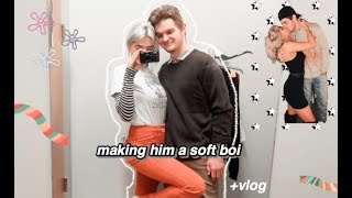 thrifting my boyfriend my IDEAL style ~ya this is a vlog~
