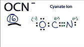 Ocn Lewis Structure How To Draw The Lewis Structure For Ocn Youtube