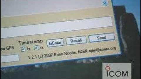 Icom D-STAR system using NJ6N