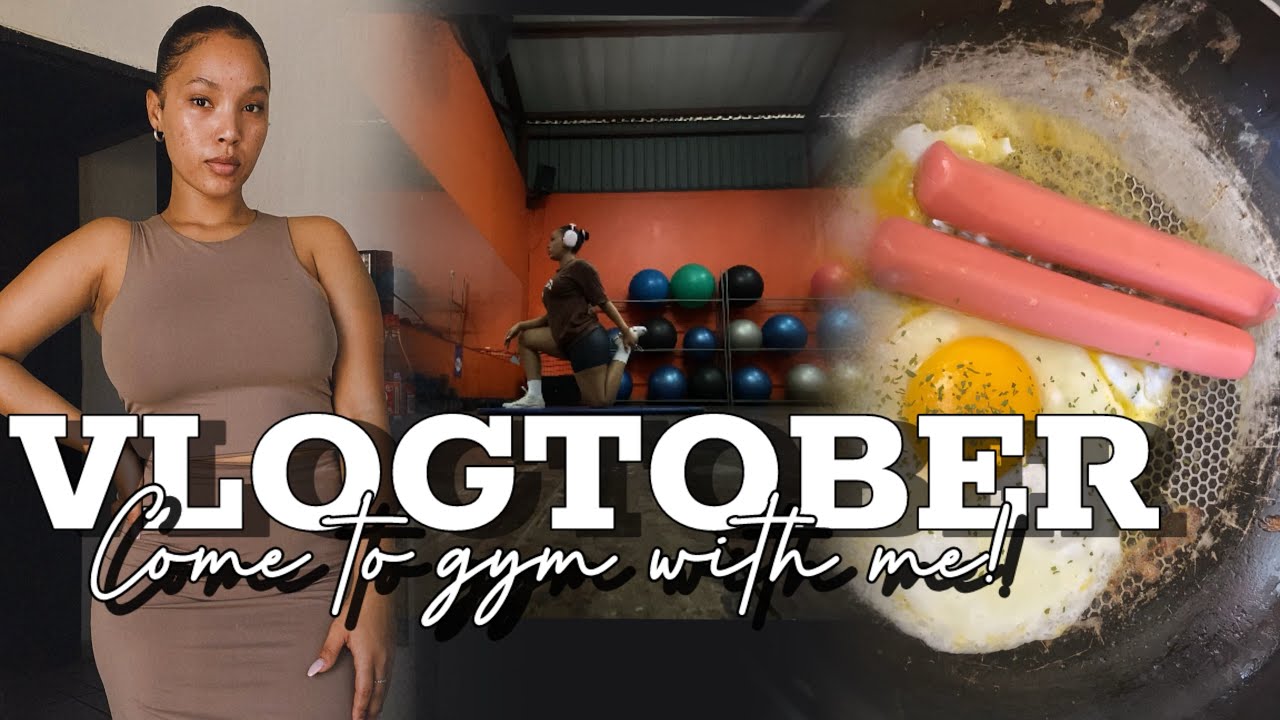 VLOGTOBER: come to gym with me, and run some errands ️🥰 - YouTube