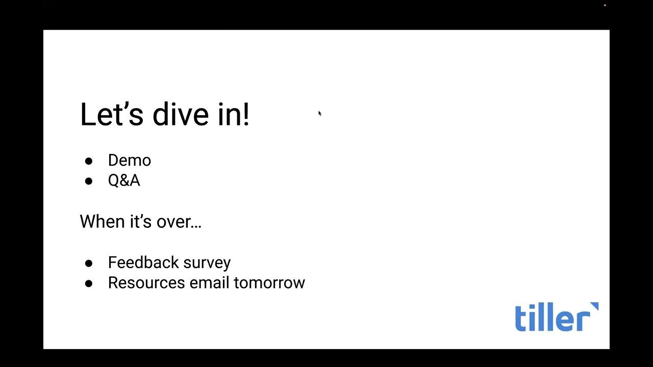 Learn how to use Tiller for spreadsheet budgeting in Microsoft Excel and Google Sheets YouTube