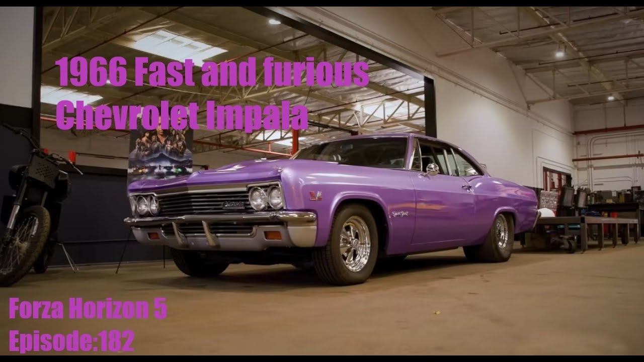 1966 Fast and Furious Chevrolet Impala Super sport|Forza Horizon 5 ...