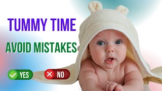 Newborn Tummy Time Exercise (10 min)