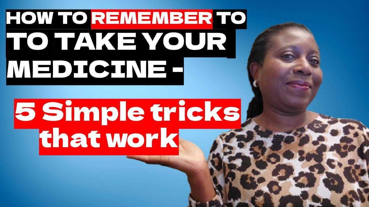 Medication Simplea How to Remember to Take Your Medication — Simple Daily Tricks That Work ...