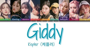 KEP1ER (케플러) "GIDDY" COLOR CODED LYRICS (Han/Rom/Eng)