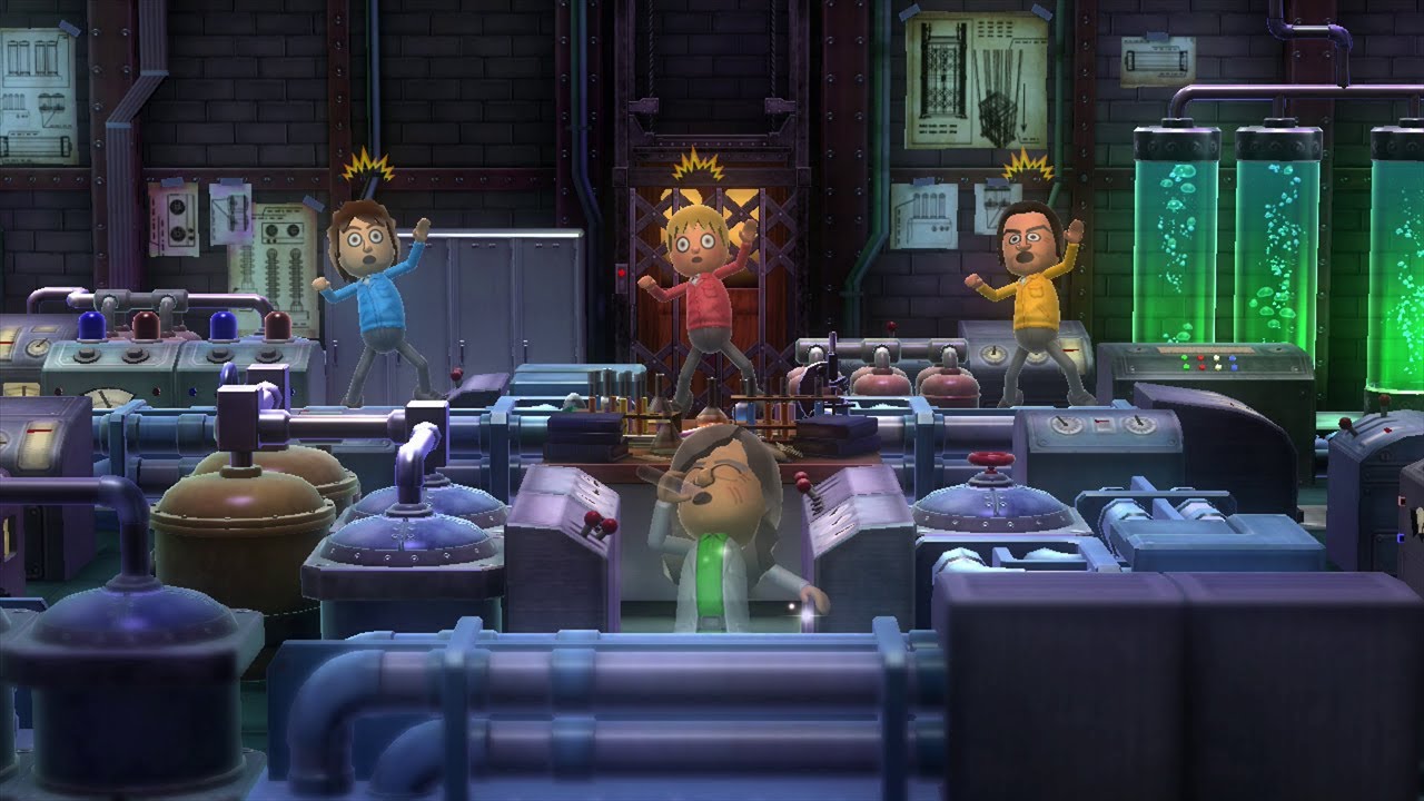 Wii Party U Minigame Showcase - Can't Catch Me (1 vs Rivals)