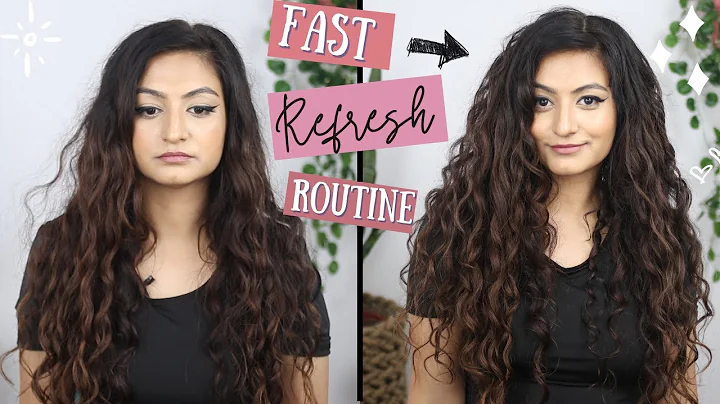 How To Refresh Wavy Curly Hair Quick - Easy Wavy C...