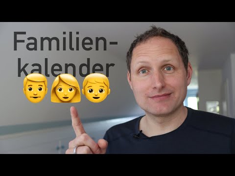 iPhone Kalender mit Partner teilen (Familienkalender)