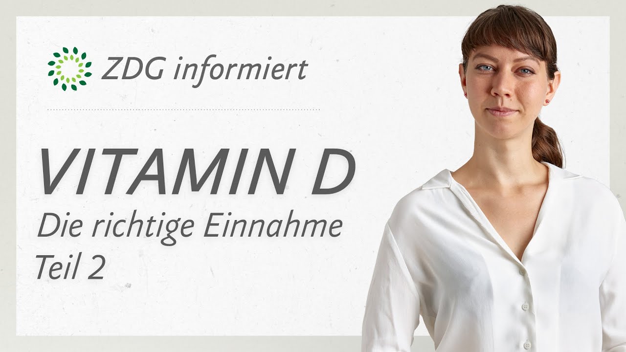 ☀️ VITAMIN D ☀️TEIL 2 | Die richtige Einnahme - YouTube