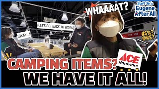[Staff Jin's Eugene Anyway] Jin sells camping gear⛺ and sells tools🛠 | ep.01 Ace Hardware